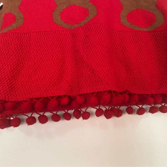 NWT Sophie & Sam Hooded Rudolph Poncho - Picture 6 of 8